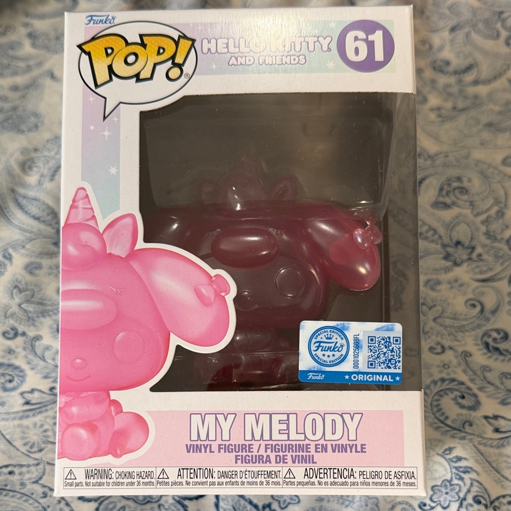 Funko Pop! My Melody Pink Vinyl Figure